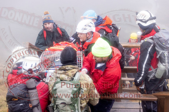 Emergency Services Training Day on Cuicagh Mountain-77