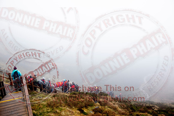Emergency Services Training Day on Cuicagh Mountain-78