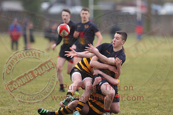 Enniskillen Royall GS 1st AX (13) V RBAI 1st XV (29) in Schools Cup Rugby-5