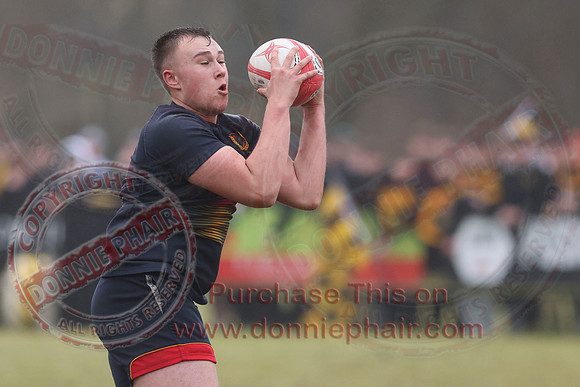 Enniskillen Royall GS 1st AX (13) V RBAI 1st XV (29) in Schools Cup Rugby-7