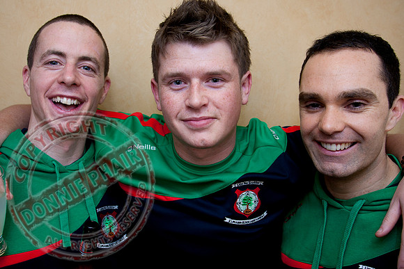 Lisnaskea Emmetts Senior GAA Football Team return home as Intermediate All-Ireland Club Champions.