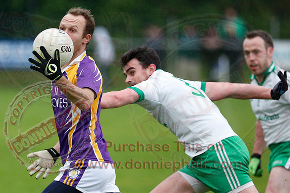 Derrygonnelly (1-14) V Ederney (1-5) in Senior GAA Football Quarter-Final Championship Replay.