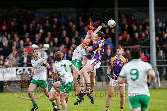 Derrygonnelly (1-14) V Ederney (1-5) in Senior GAA Football Quarter-Final Championship Replay.