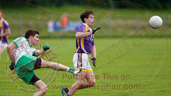 Derrygonnelly (1-14) V Ederney (1-5) in Senior GAA Football Quarter-Final Championship Replay.