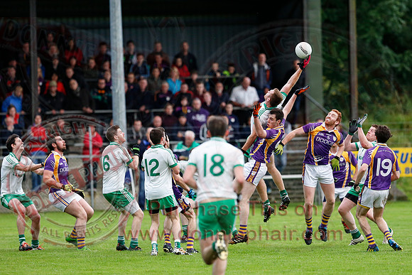 Derrygonnelly (1-14) V Ederney (1-5) in Senior GAA Football Quarter-Final Championship Replay.