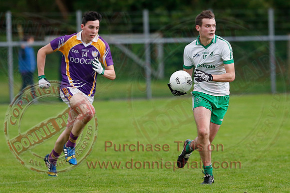 Derrygonnelly (1-14) V Ederney (1-5) in Senior GAA Football Quarter-Final Championship Replay.