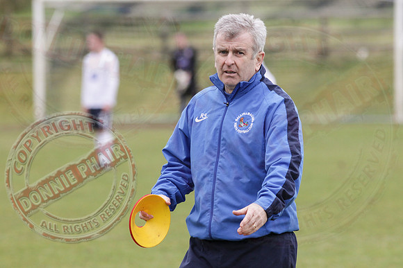 Ballinamallard Youth (1) V Coleraine Colts (0) in IFA Youth League.