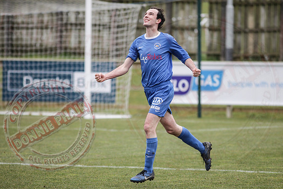 Ballinamallard United Reserves (4) V Coleraine Reserves (2) in IFA Reserve League.