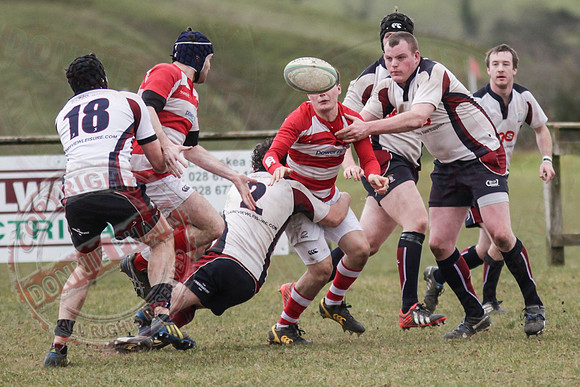 Enniskillen 1st XV (27) Versus Randalstown (5) in Rugby.