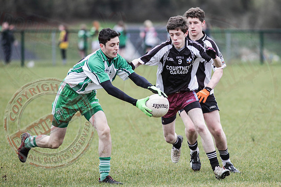 Aghadrumsee (1-4) V Ederney (2-11) in Minor GAA Football League Division one.