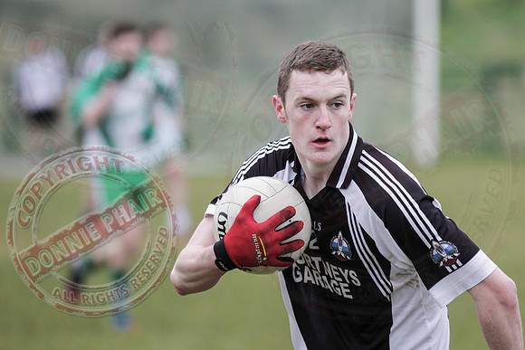 Aghadrumsee (1-4) V Ederney (2-11) in Minor GAA Football League Division one.