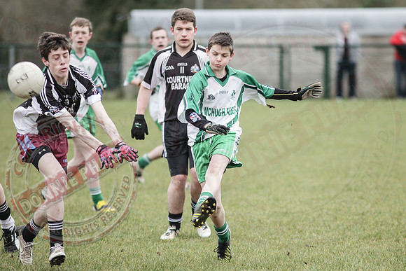 Aghadrumsee (1-4) V Ederney (2-11) in Minor GAA Football League Division one.