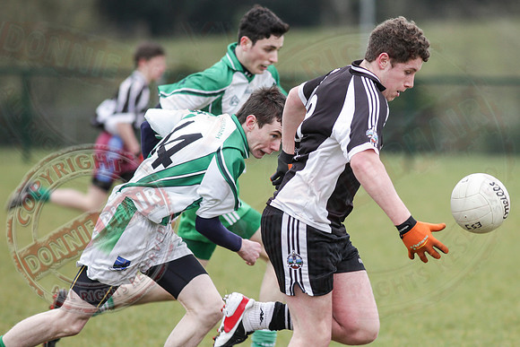 Aghadrumsee (1-4) V Ederney (2-11) in Minor GAA Football League Division one.