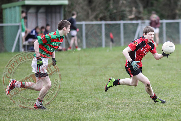 Maguiresbridge (1-7) V Lisnaskea Emmetts (0-14) in Minor GAA Football League Division three.