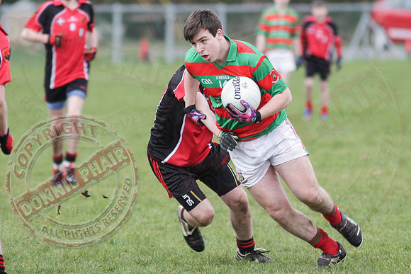 Maguiresbridge (1-7) V Lisnaskea Emmetts (0-14) in Minor GAA Football League Division three.