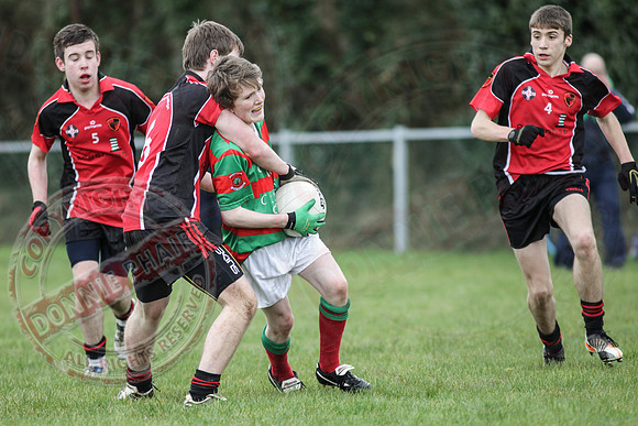 Maguiresbridge (1-7) V Lisnaskea Emmetts (0-14) in Minor GAA Football League Division three.