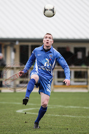 Ballinamallard United FC (4) V Dungannon Swifts (0) in IFA Premiership.