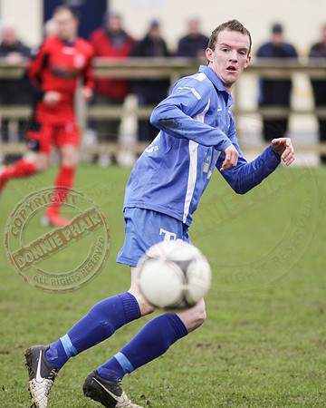 Ballinamallard United FC (4) V Dungannon Swifts (0) in IFA Premiership.