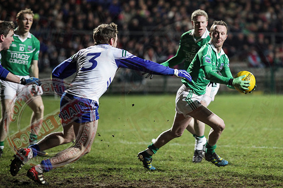 Fermanagh (012) V Monaghan (0-14) in Alliance NFL Division Three GAA Football League.