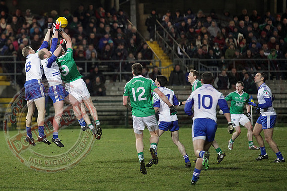 Fermanagh (012) V Monaghan (0-14) in Alliance NFL Division Three GAA Football League.