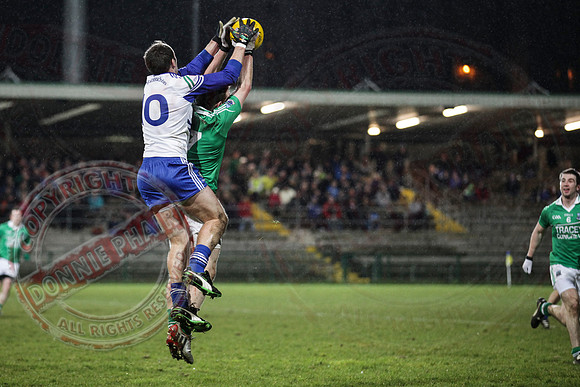 Fermanagh (012) V Monaghan (0-14) in Alliance NFL Division Three GAA Football League.