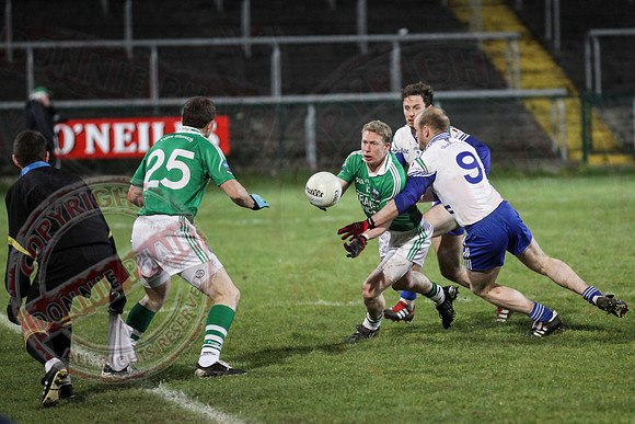 Fermanagh (012) V Monaghan (0-14) in Alliance NFL Division Three GAA Football League.