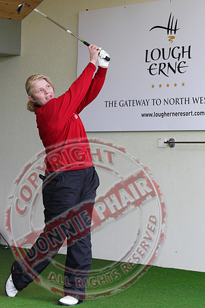 Fermanagh Rose of Tralee Longest Drive Golf Challenge in the Lough Erne Golf Resort.
