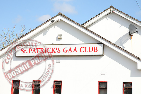 Fire at St. Pat's GAA Cluhouse Donagh.