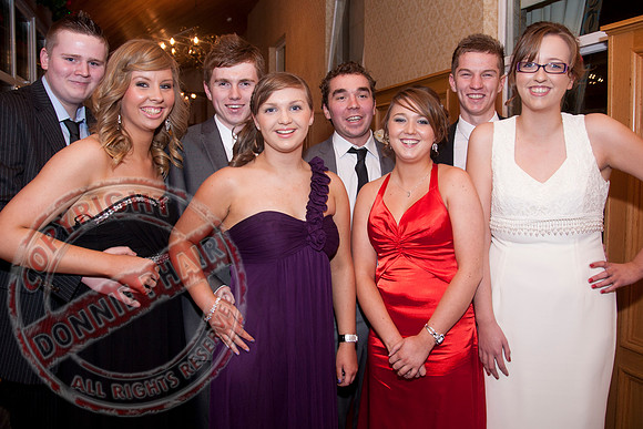 Collegiate Formal held in Corick House Hotel, County Tyrone.