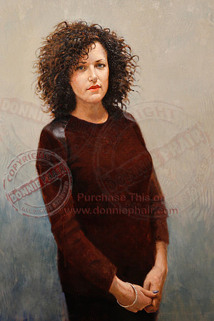 Julian Friers Portrait Exhibtion in Higher Bridges Gallery.
