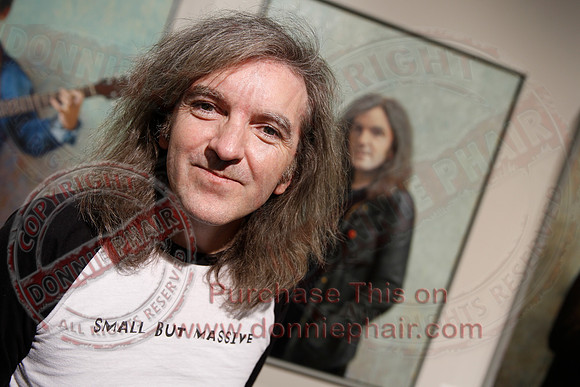 Julian Friers Portrait Exhibtion in Higher Bridges Gallery.