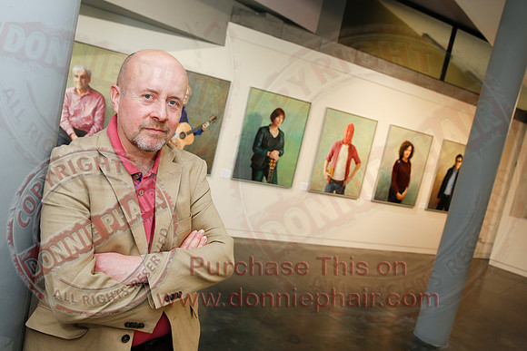 Julian Friers Portrait Exhibtion in Higher Bridges Gallery.