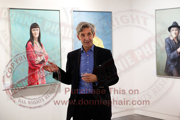Julian Friers Portrait Exhibtion in Higher Bridges Gallery.