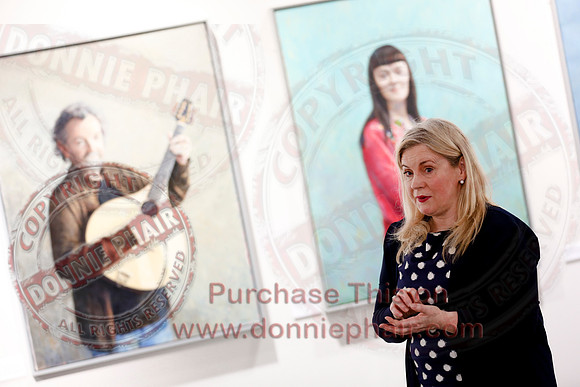Julian Friers Portrait Exhibtion in Higher Bridges Gallery.