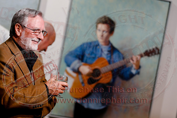 Julian Friers Portrait Exhibtion in Higher Bridges Gallery.