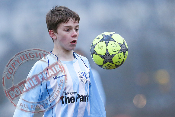 Enniskillen Athletic (2) V Lisbellaw United (4) in U15 Brendan Keogh Youth League.