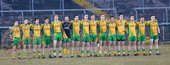 Cavan (0-13) V Donegal (1-6) in Ulster U21 GAA Final.