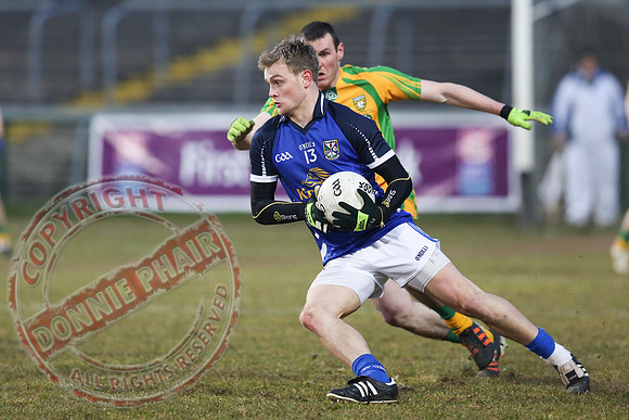 Cavan (0-13) V Donegal (1-6) in Ulster U21 GAA Final.