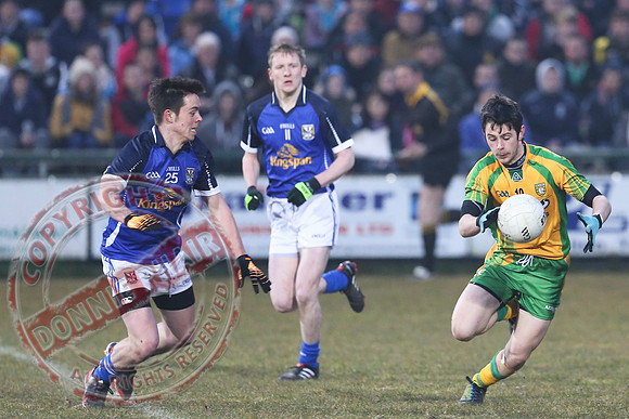 Cavan (0-13) V Donegal (1-6) in Ulster U21 GAA Final.