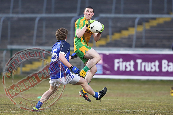 Cavan (0-13) V Donegal (1-6) in Ulster U21 GAA Final.