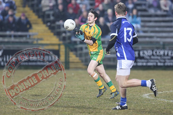 Cavan (0-13) V Donegal (1-6) in Ulster U21 GAA Final.