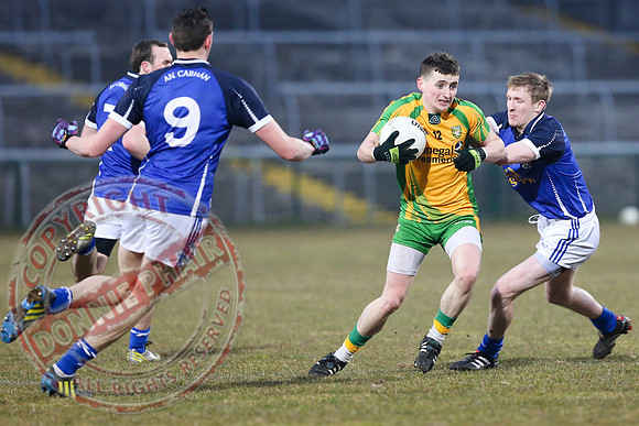 Cavan (0-13) V Donegal (1-6) in Ulster U21 GAA Final.