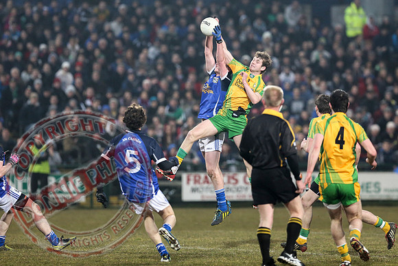 Cavan (0-13) V Donegal (1-6) in Ulster U21 GAA Final.