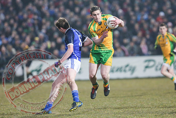 Cavan (0-13) V Donegal (1-6) in Ulster U21 GAA Final.