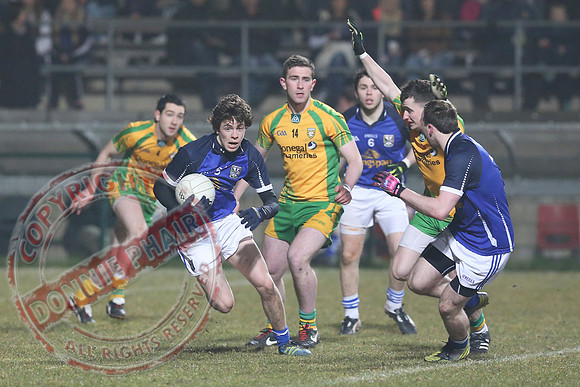 Cavan (0-13) V Donegal (1-6) in Ulster U21 GAA Final.