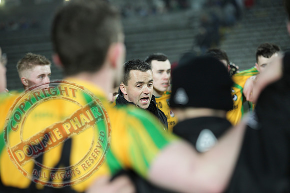 Cavan (0-13) V Donegal (1-6) in Ulster U21 GAA Final.