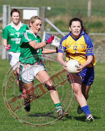 Fermanagh Cladies V Clare in GAA Football.
