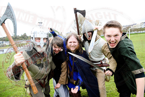 St. Patrick's Day celebrations in Enniskillen, County Fermanagh.
