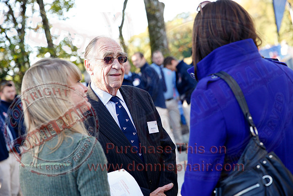 The Duke of Kent opens the RNLI Lifeboat Station at Carrybridge.