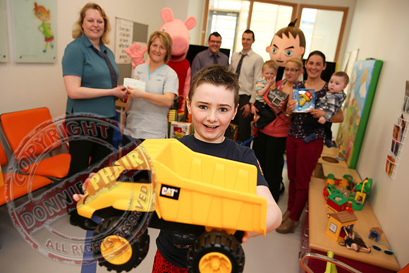 Liberty Insurance Employees donate Toys to South West Hospital in County Fermanagh.